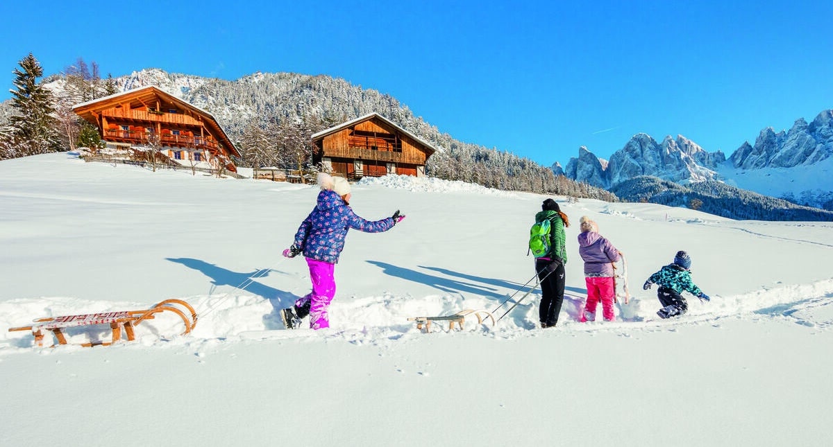 Attività all'aria aperta con i bambini: le proposte da non perdere per  l'inverno - Uppa